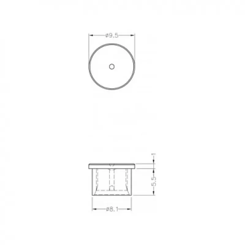 Delock Dust Protection Cap for SMA Connectors, 10 Pieces, Transparent 60163