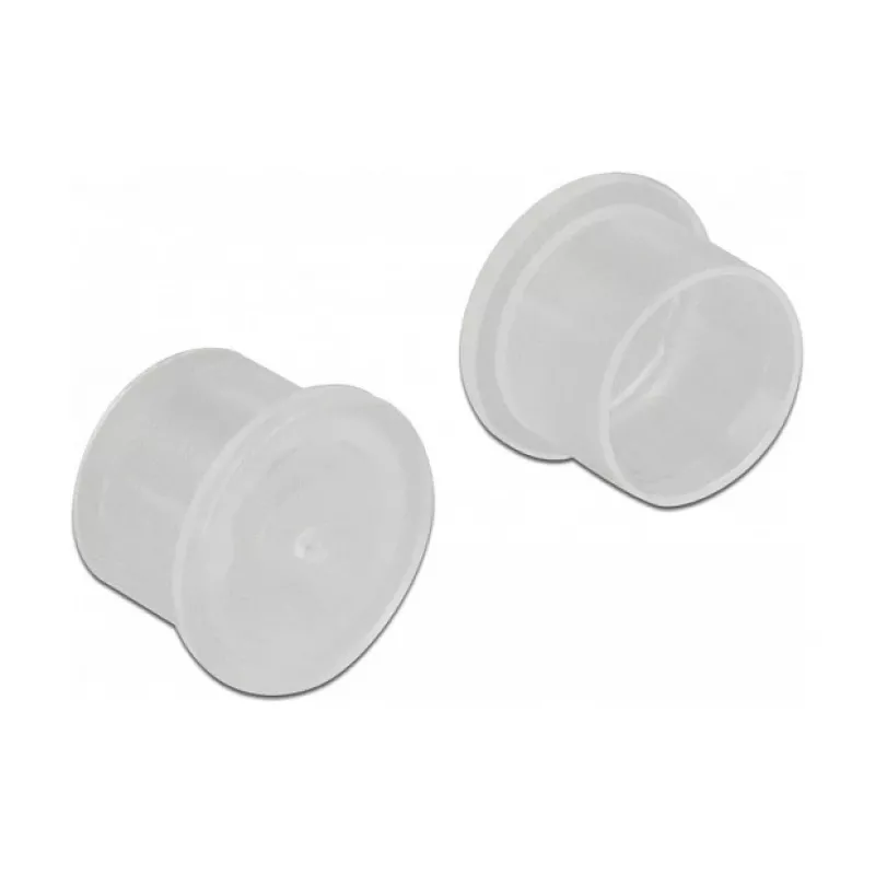 Delock Dust Protection Cap for SMA Connectors, 10 Pieces, Transparent 60163