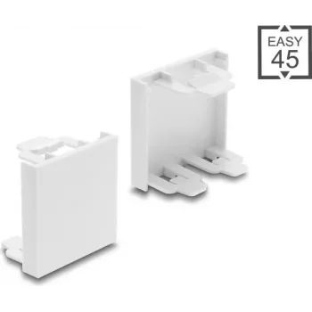 Delock Easy 45 Module Blank Cover 45 x 45 mm White (81676)