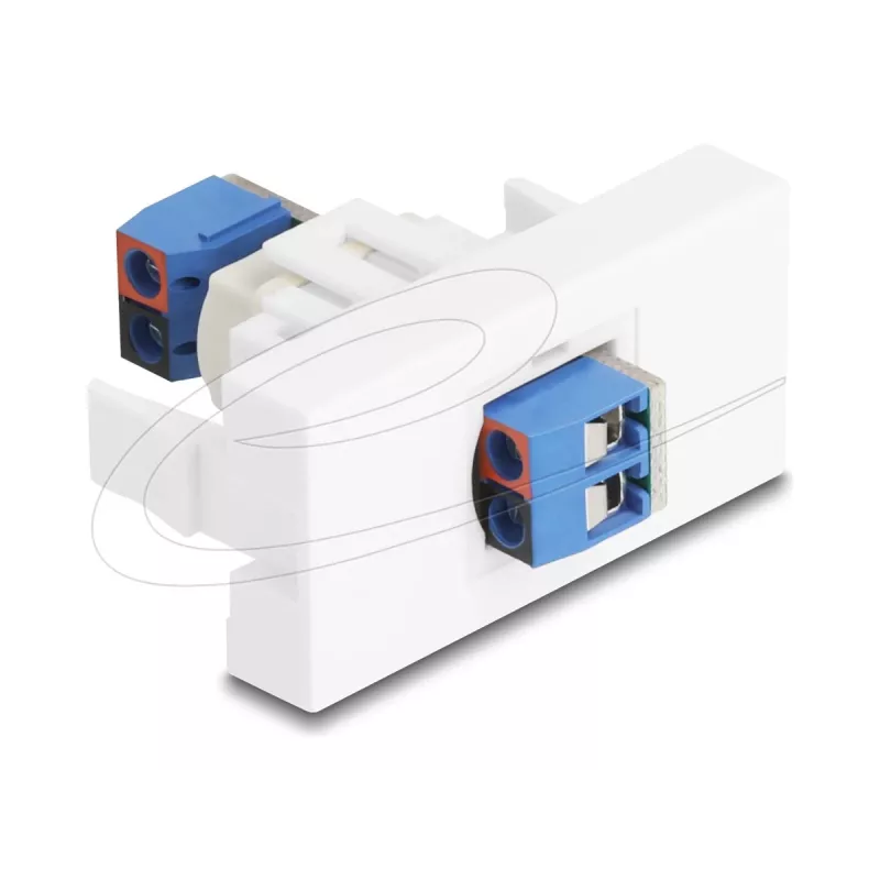 Delock Easy 45 Module Terminal Block to White (90912)