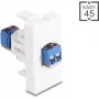 Delock Easy 45 Module Terminal Block to White (90912)