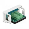 Delock Easy 45 Snap-in Module D-Sub 9-pin Male to 10-pin Terminal Block, White RAL 9003 81351