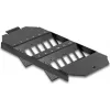 Delock Fiber Optic Mounting Bracket for Floor Tank 12 Port SC Simplex / LC Duplex Couplers Black 88162