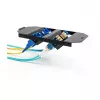 Delock Fiber Optic Mounting Bracket for Floor Tank 12 Port SC Simplex / LC Duplex Couplers Black 88162