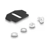 Delock Fiber Optic Mounting Bracket for Floor Tank 12 Port SC Simplex / LC Duplex Couplers Black 88162