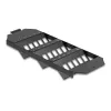 Delock Fiber Optic Mounting Bracket for Floor Tank 18 Port for SC Simplex / LC Duplex Couplers Black (88163)
