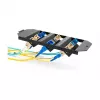 Delock Fiber Optic Mounting Bracket for Floor Tank 18 Port for SC Simplex / LC Duplex Couplers Black (88163)