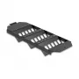 Delock Fiber Optic Mounting Bracket for Floor Tank 18 Port for SC Simplex / LC Duplex Couplers Black (88163)