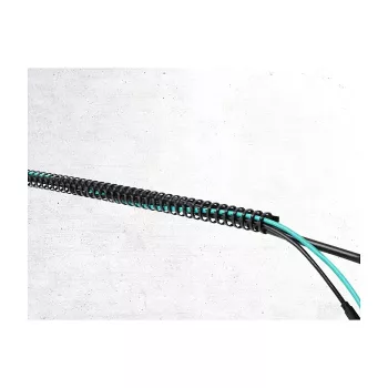 Delock Flexible Cable Duct Self-Adhesive and Screwable 25 x 26 mm - Length 50 cm Black