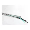 Delock Flexible Cable Duct Self-Adhesive Screwable 34 x 35 mm - Length 50 cm Grey