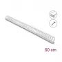 Delock Flexible Cable Duct Self-Adhesive Screwable 34 x 35 mm - Length 50 cm Grey