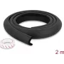 Delock Foam Edge Protector 35 x 8 mm - Length 2 m Black (18488)