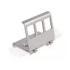 Delock Keystone Metal Holder 3 Port for DIN Rail (88139)