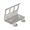 Delock Keystone Metal Holder 3 Port for DIN Rail (88139)