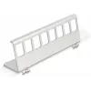Delock Keystone Metal Holder 8-Port for DIN Rail (90657)