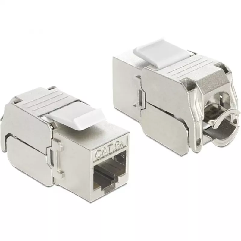 Delock Keystone Module RJ45 Female to LSA Cat.6A STP
