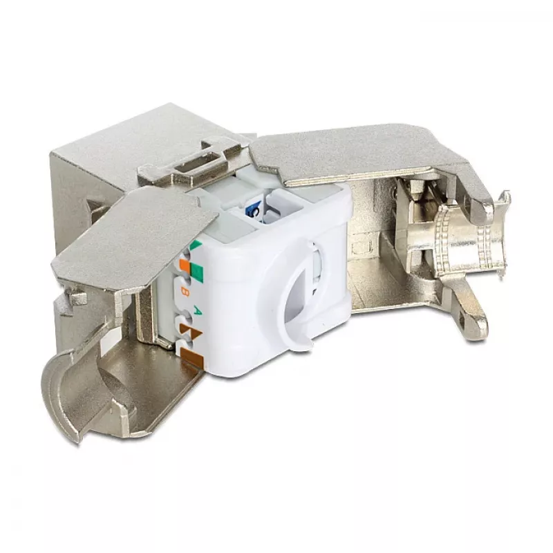 Delock Keystone Module RJ45 Female to LSA Cat.6A STP