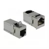 Delock Keystone Module RJ45 Female to RJ45 Female Cat.6 STP 90° 86371