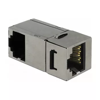 Delock Keystone Module RJ45 Female to RJ45 Female Cat.6 STP 90° 86371