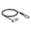 DELOCK Navilock Laptop Lock with Combination Lock for HP Nano Slot - Carbon Steel Cable (20967)