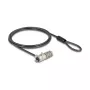 DELOCK Navilock Laptop Lock with Combination Lock for HP Nano Slot - Carbon Steel Cable (20967)