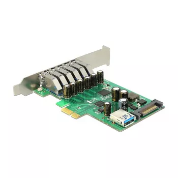 Delock PCI Express x1 Card to 6 x External + 1 x Internal USB 3.0