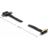 Delock PCI Express x1 Riser Card with 90° Angled Connector and 60 cm Cable