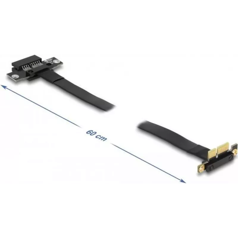 Delock PCI Express x1 Riser Card with 90° Angled Connector and 60 cm Cable