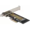 Delock PCI Express x4 Card to 1 x Internal NVMe M.2 Key M 80 mm - Low Profile Form Factor 90047