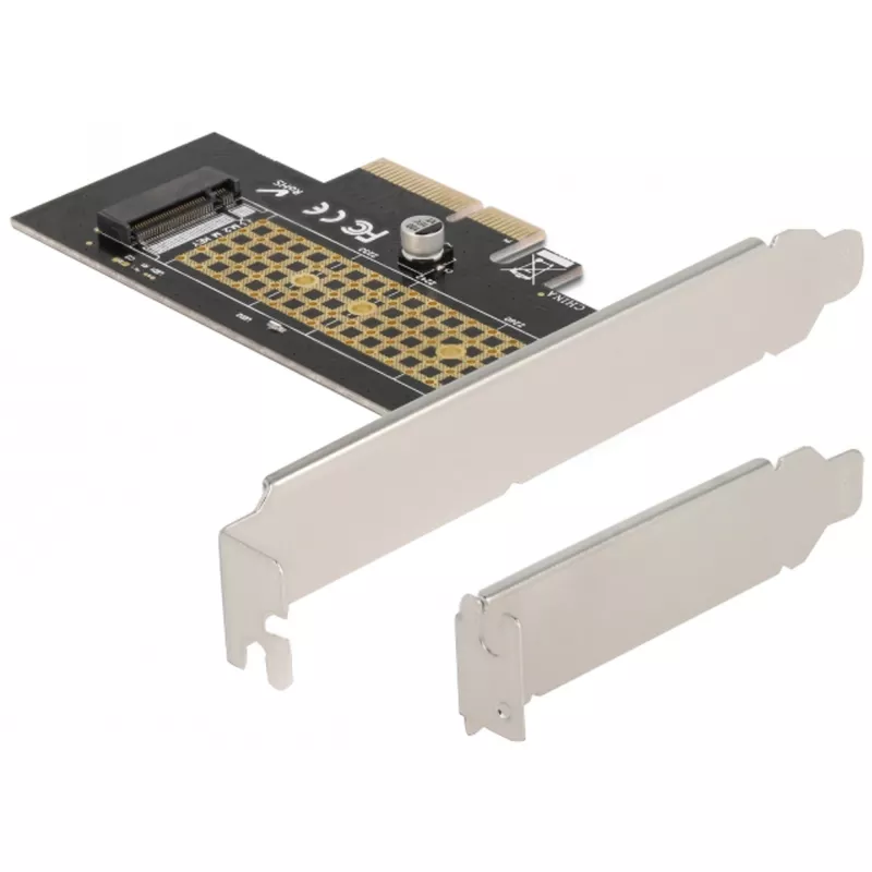 Delock PCI Express x4 Card to 1 x Internal NVMe M.2 Key M 80 mm - Low Profile Form Factor 90047