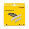 Delock PCI Express x4 Card to 1 x Internal NVMe M.2 Key M 80 mm - Low Profile Form Factor 90047