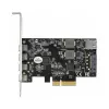 Delock PCI Express x4 Card to 4 x USB Type-C + 1 x USB Type-A - SuperSpeed USB 10 Gbps - Low Profile Form Factor, USB Controller
