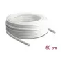 Delock Pneumatic Hose 10 x 6.5 mm PU 50 m Roll White