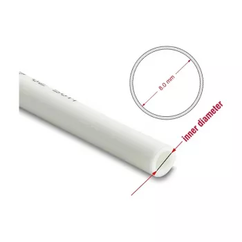 DELOCK Pneumatic Hose 12 x 8 mm 50 m Roll White
