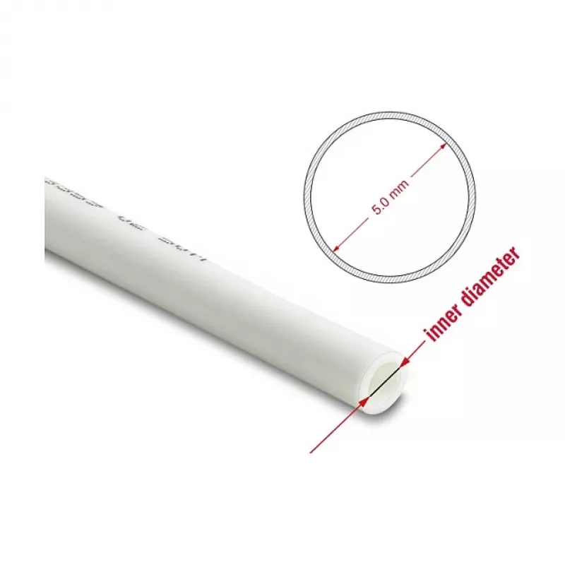 Delock Pneumatic Hose 8 x 5 mm 50 m Roll White (PU)