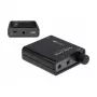 Delock Portable Stereo Headphone Amplifier with Dual Outputs and Bass Boost