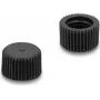 Delock Protective Cap for M8 Connectors, Screw-On, Plastic, IP67 Dust- and Waterproof, Black 60846