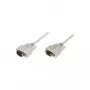 Delock RS-232 Serial Cable D-Sub9 Male to Female 3 m Beige 84289