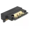 Delock SATA 22 Pin Female to Male Adapter with Latch – Angled Down
