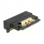 Delock SATA 22 Pin Female to Male Adapter with Latch – Angled Down