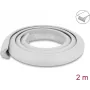 Delock Self-Adhesive Foam Edge Protection Strip 35 x 13 mm, 2 m, Grey 18489