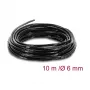 Delock Spiral Cable Tube 6 mm Diameter 10 m Black