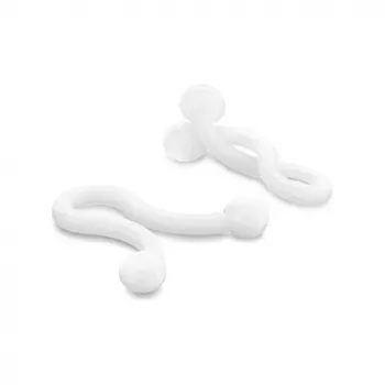 Delock Spiral Cable Wrap 5 mm Transparent, 100 Pieces