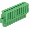 DELOCK Terminal Block Set for DIN Rail 10 Pin with Screw Locking