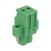 DeLOCK Terminal Block Set for DIN Rail 2-Pin with Screw Locking