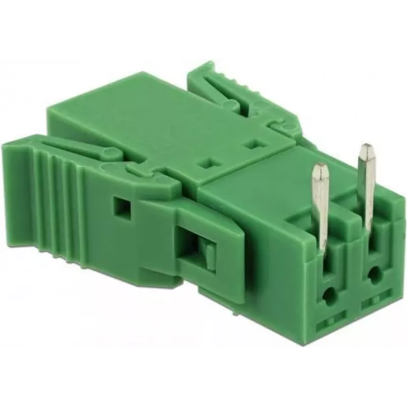 Delock Terminal Block Set for PCB 2 Pin 3.81 mm Pitch Horizontal 65952