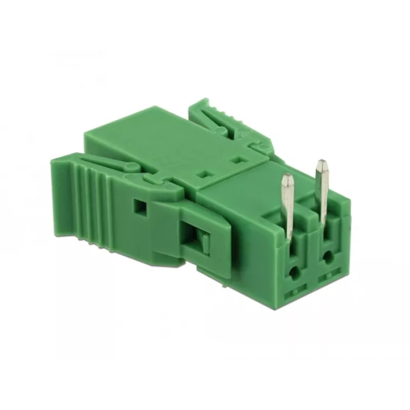 Delock Terminal Block Set for PCB 2 Pin 3.81 mm Pitch Horizontal 65952