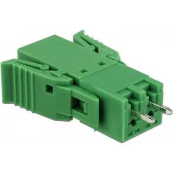 Delock Terminal Block Set for PCB 2 Pin 3.81 mm Pitch Vertical (65968)