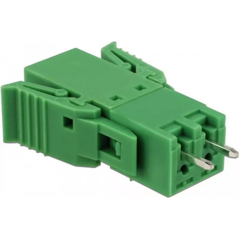Delock Terminal Block Set for PCB 2 Pin 3.81 mm Pitch Vertical (65968)