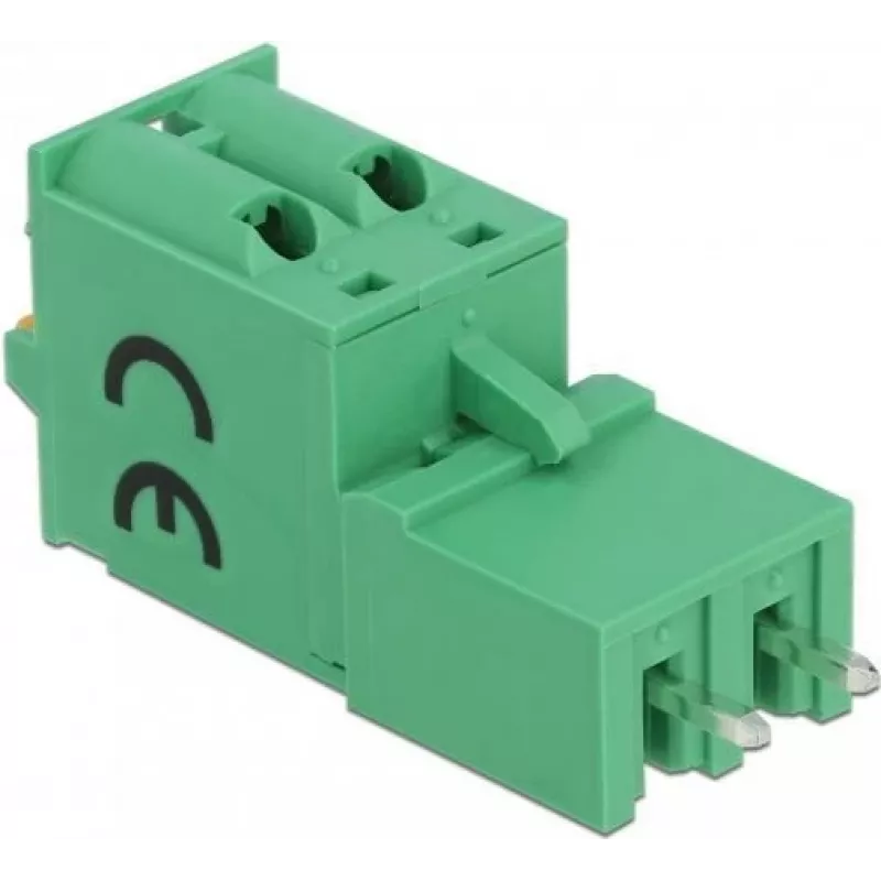 Delock Terminal Block Set for PCB, 2 Pin, 5.08 mm Pitch, Vertical 66500